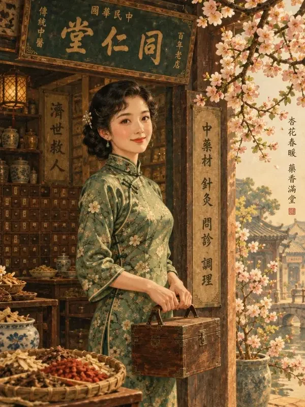 黄果短剧《杏林春暖》短剧封面